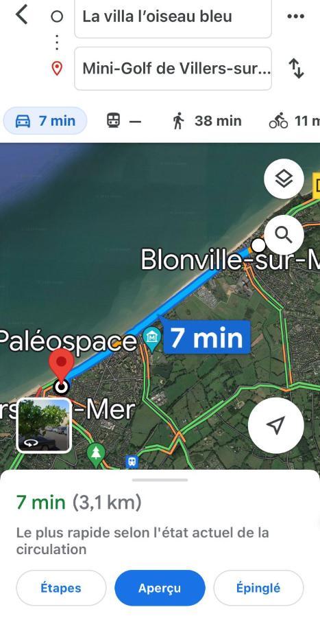 La Villa L'Oiseau Bleu Proche De La Plage Et De Deauville !!! Awards 2025 Blonville-sur-Mer Esterno foto